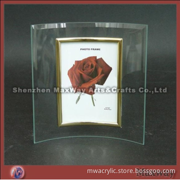 Transparent Carved Rose Acrylic Photo Frame Mother's Day Gift